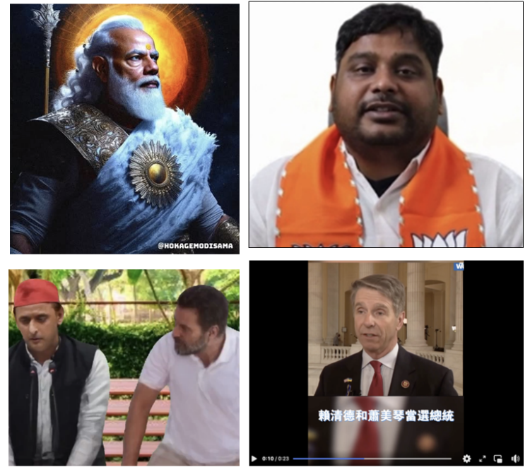 What we saw: taxonomy of generative propaganda